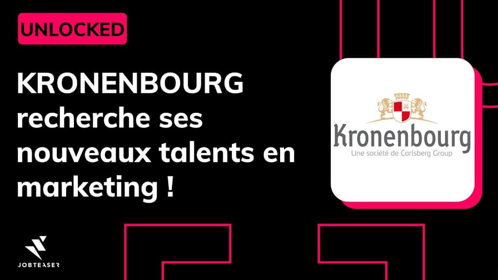 Rejoindre les équipes marketing de @Kronenbourg France  - UNLOCKED