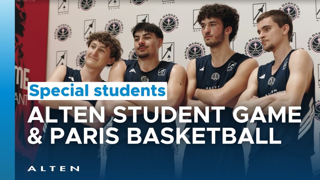 A Unique Student Basketball Experience in Paris (ALTEN with the Paris Basketball club)