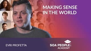 What do you do when you want your work to make sense in the world?  Here’s how SOA People helped a lawyer change profession.