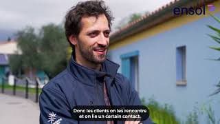 Présentation d'Hadrien, Technicien photovoltaïque chez Ensol