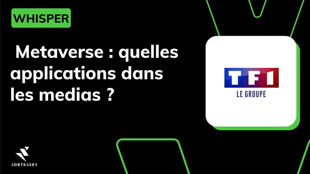 [PODCAST] Métavers : quelles applications dans les medias ? - avec @TF1