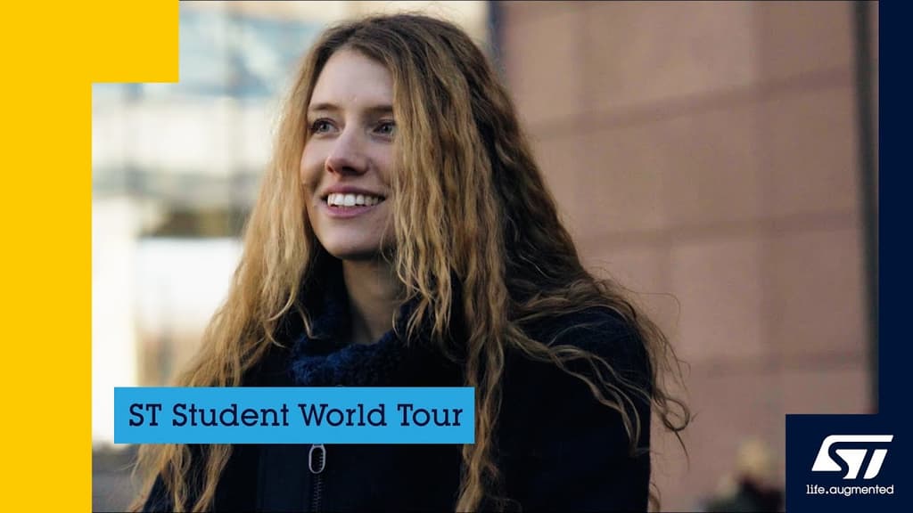 Stay in touch to travel the ST world! Today, meet Silvia, doing her PhD in Integrated Active EMI Filters implementation.