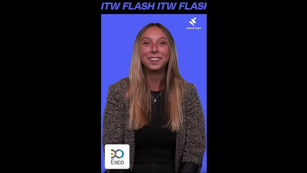 Découvrez le Flash Interview de Faustine collaboratrice comptable chez Exco