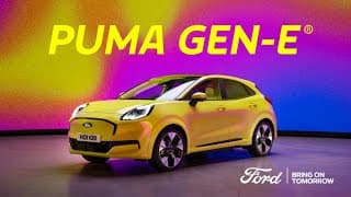 Le nouveau Ford Puma Gen-E® 100% Électrique réinvente une icône adorée pour l'emmner plus loin : réimaginée pour être 100% électrique.