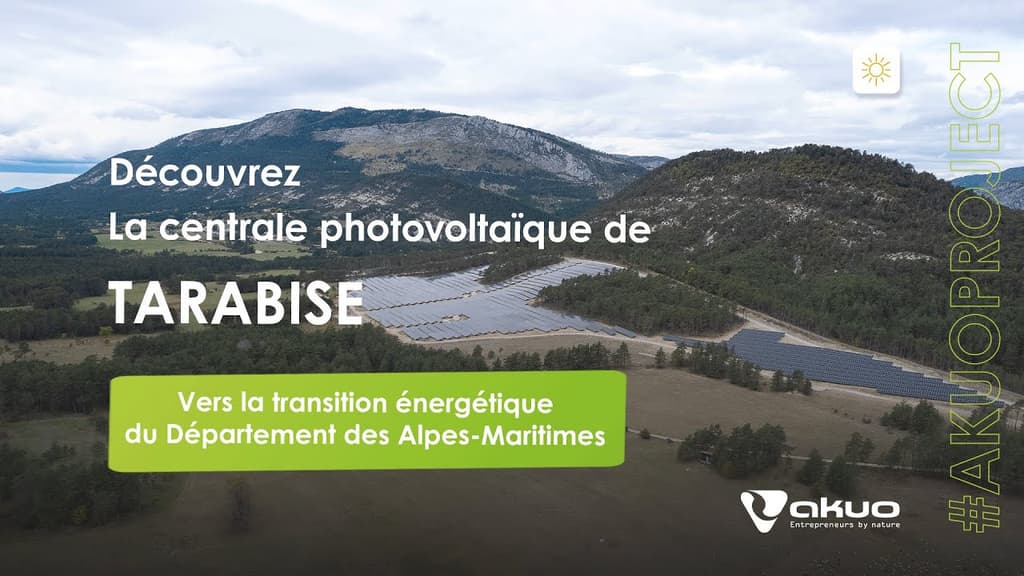 La centrale de Tarabise, vers la transition énergétique du Département des Alpes-Maritimes