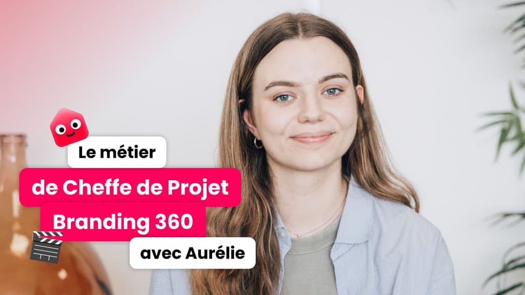 Rencontrez Aurélie, Cheffe de Projet Branding 360