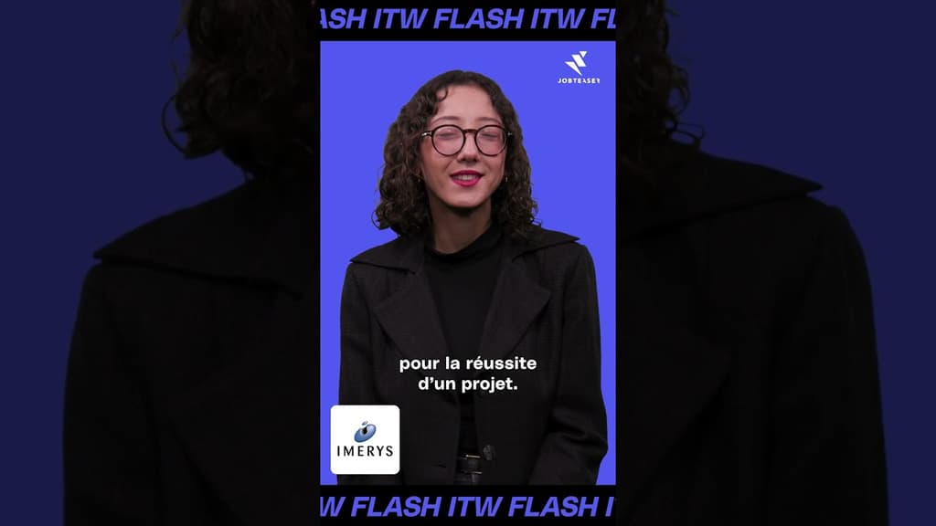 Salma, IT Project Manager chez Imerys - FLASH INTERVIEW