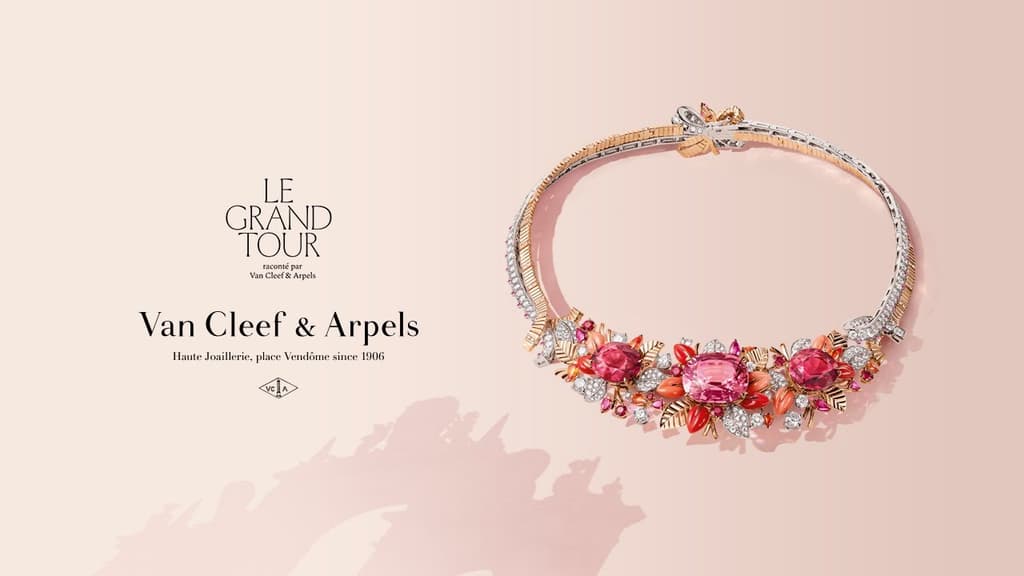 Join a journey through Europe with the new High Jewelry collection Le Grand Tour raconté par Van Cleef & Arpels.

