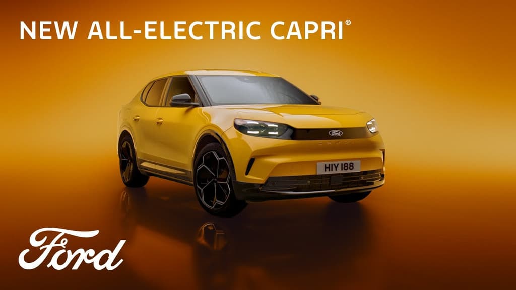 The legend is back. An icon rewired, the New All-Electric Capri. Embrace the future with a nod to the past.