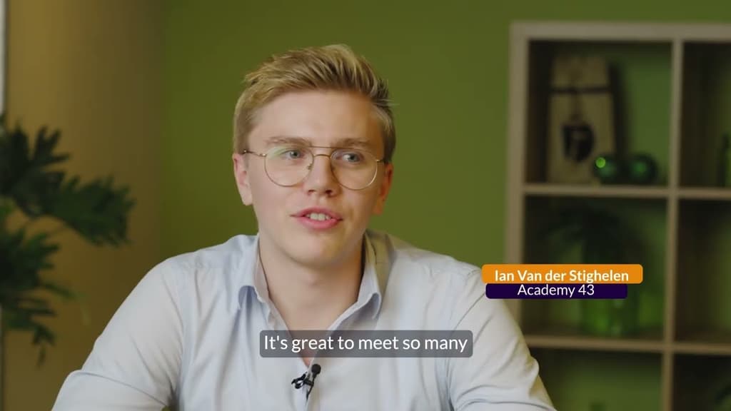 Discovery why Ian Van der Stighelen signed up for the SOA People Academy!