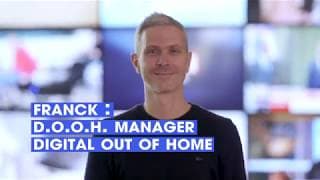 [C'est Quoi Ton Job ?] Franck Canaple, Digital Out Of Home Manager, rattaché à la Direction de l'Innovation