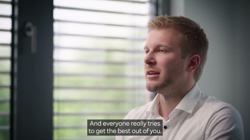 I chose an environment where effort is rewarded. | Jan about his RWE Graduate Programme