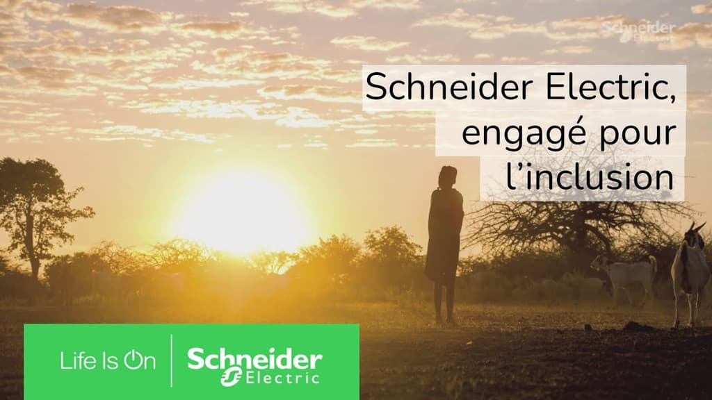 Schneider Electric, engagé pour l’inclusion 