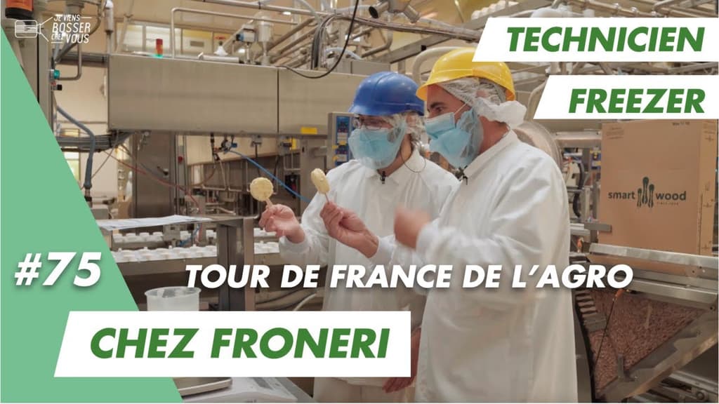 Découvrez le quotidien de Jordan  Technicien Freezer dans notre usine de Plouédern