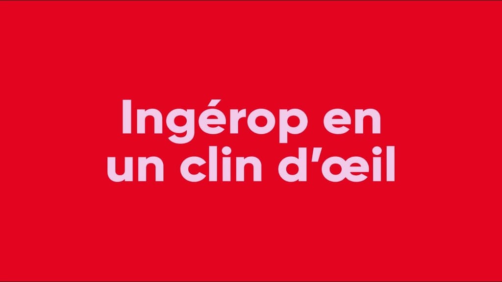 Ingérop en un clin d'oeil