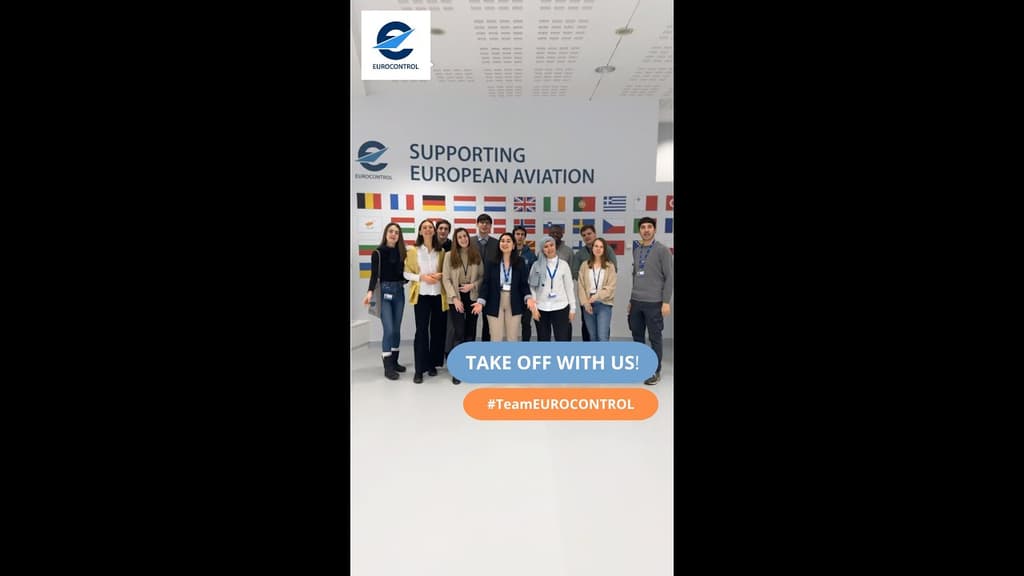 We're EUROCONTROL Trainees, of course we Support European Aviation!