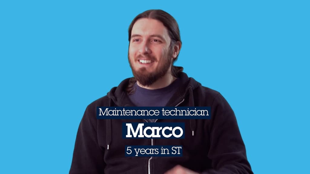 Meet Marco, Maintenance technician in Agrate site in Italy and discover his story!