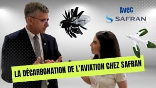 Découvrez les projets à court, moyen et long terme  concernant la décarbonation de l'aviation avec l'influenceuse Elodie Brunot .