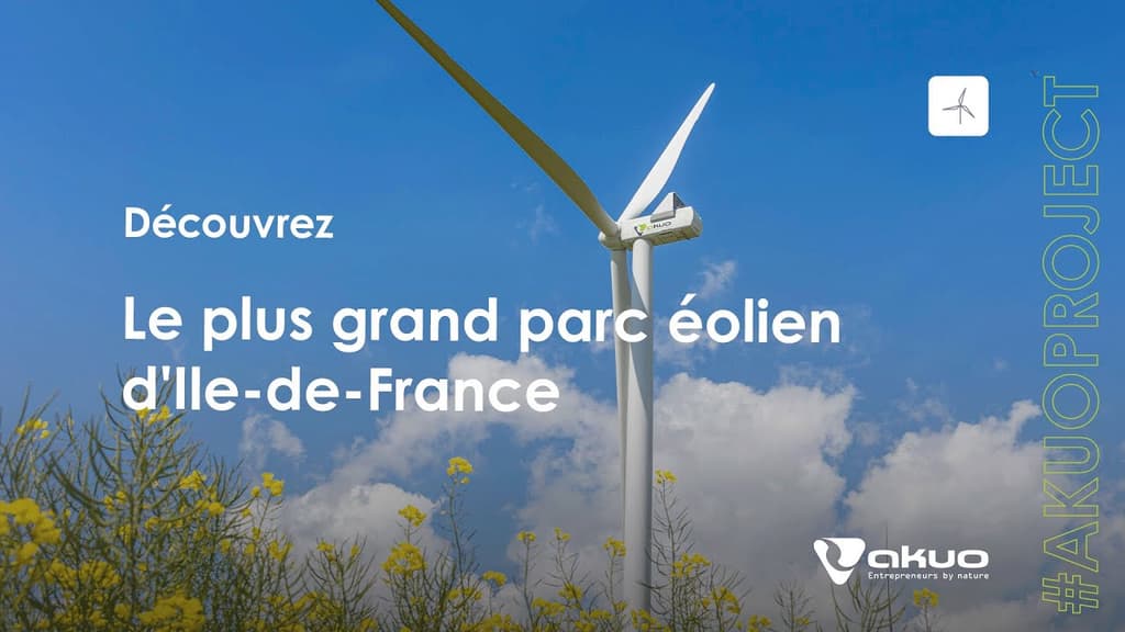 Le plus grand parc éolien d'Ile-de-France
