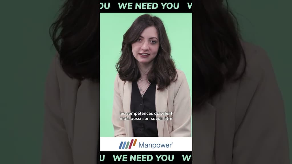 [#WeNeedYou] Marine, Responsable d'agence Manpower, nous parle du poste de Consultant
