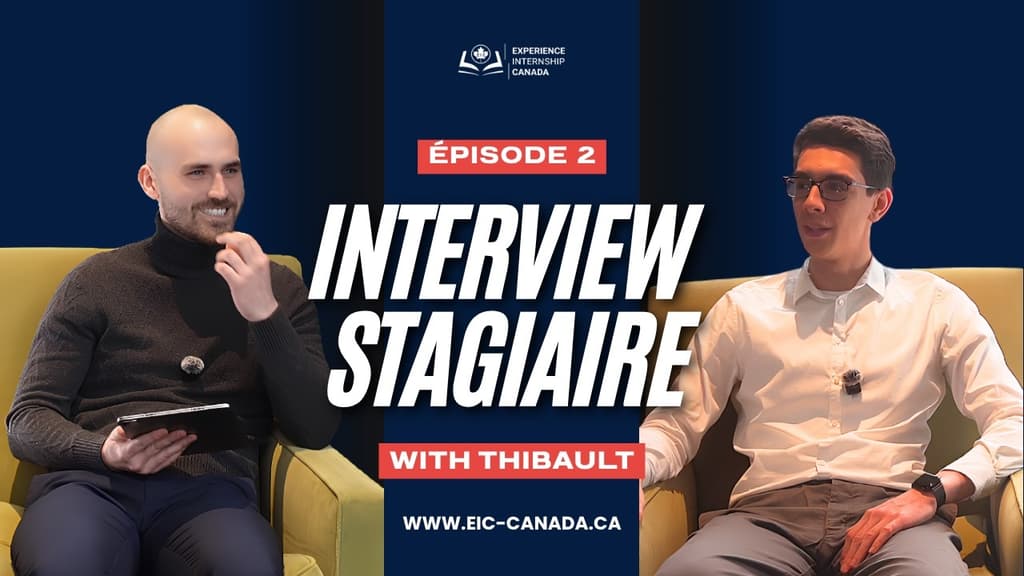 Rencontre avec Thibault, l’un de nos stagiaires ! Il nous partage son expérience, ses missions et son aventure avec EIC.
