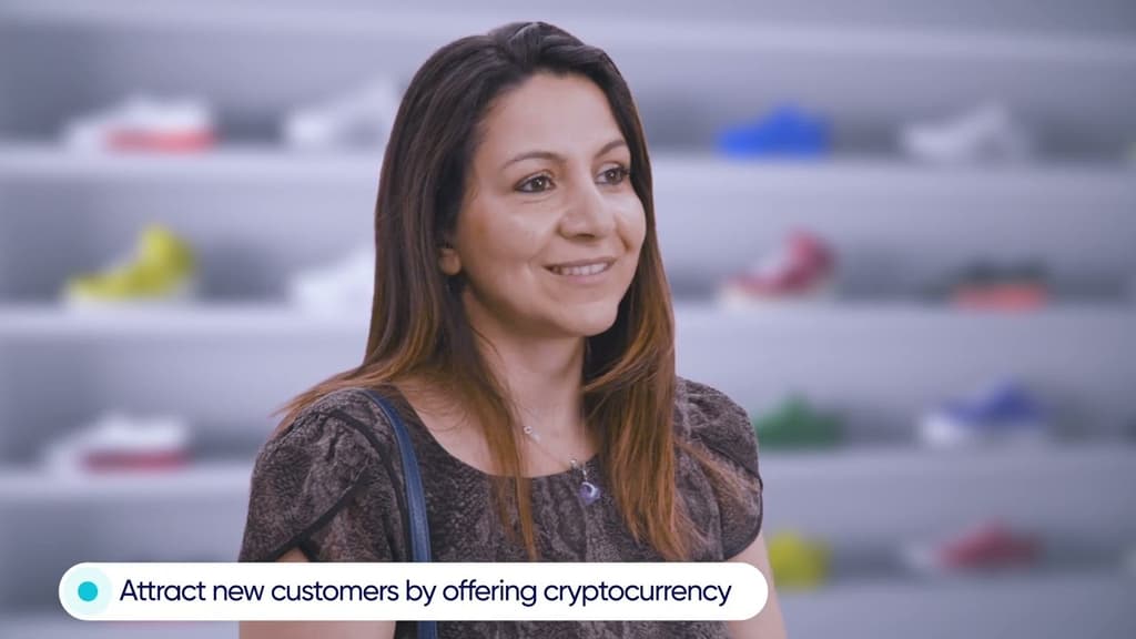 Spending crypto in store with Ingenico !