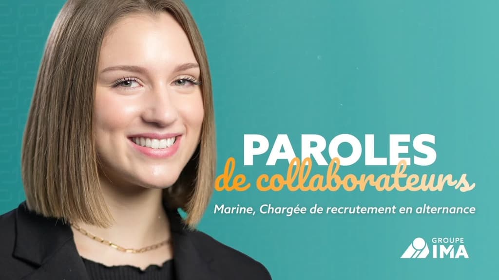 Marine, alternante chargée de recrutement