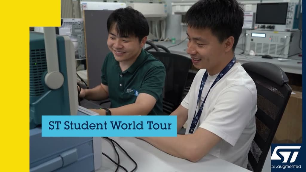 Stay in touch to travel the ST World. Today, meet Allen, an intern-application Engineer and discover his story.
