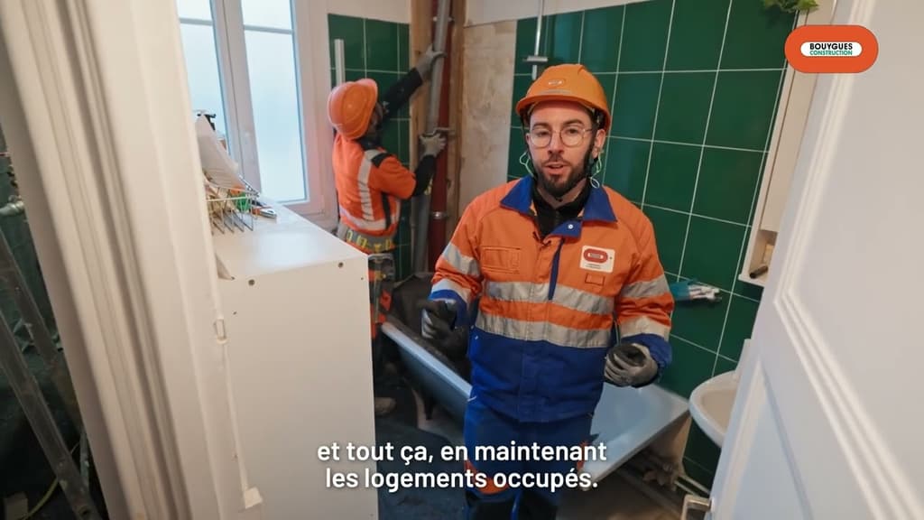 Bruno, Chef d’équipe et Compagnon du Minorange chez Bouygues Bâtiment Ile-de-France #HabitatSocial