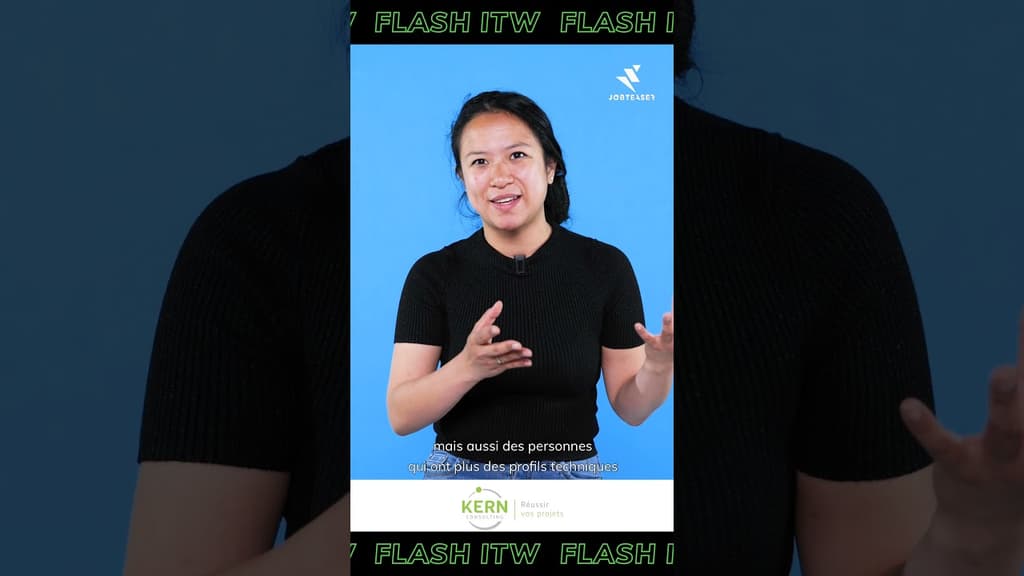 Sonalie nous parle du métier de Consultante Sénior IT chez Kern Consulting