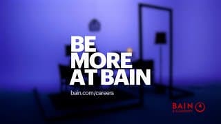 Be More at Bain