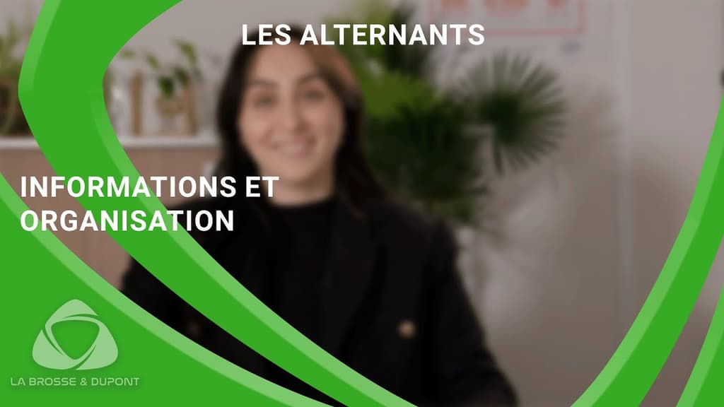 Découvrez l'alternance chez La Brosse & Dupont