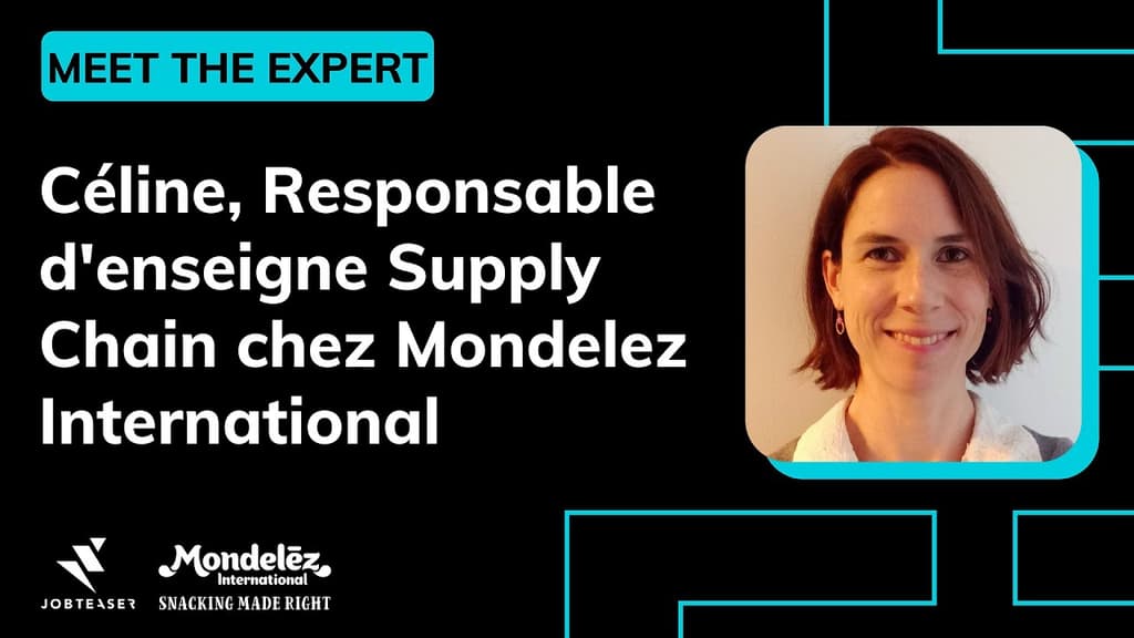 Découvrez le métier de Responsable Enseigne Supply Chain avec Céline Tassel, de Mondelēz International. 