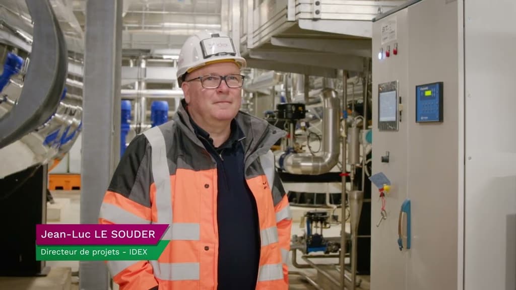 La team Idex en action | Décarbonation de l'usine de séchage de Lis by Lesaffre à Cérences