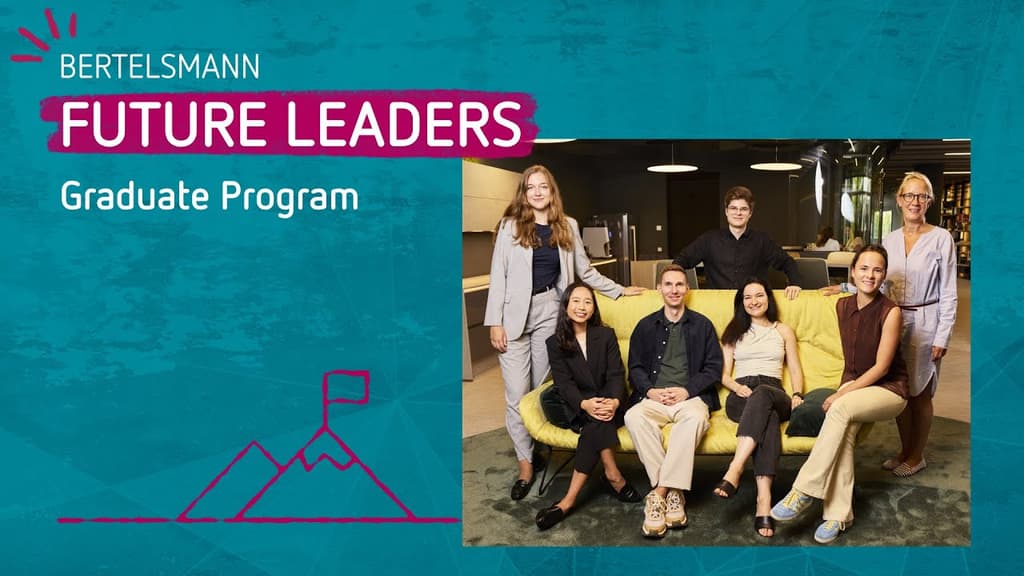 Bertelsmann Future Leaders Graduate Program - Our current trainees