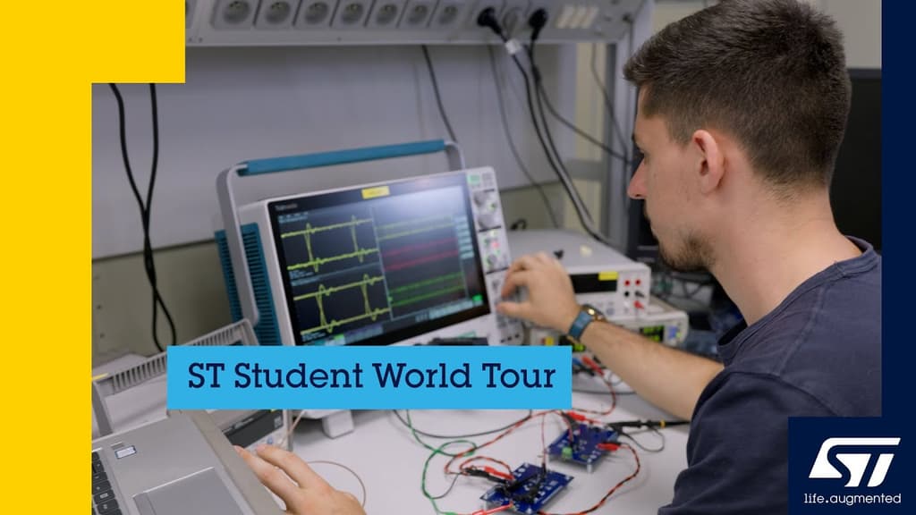 Stay in touch to travel the ST World. Today, meet Nathan, Application Engineer in Grenoble and discover his story.
