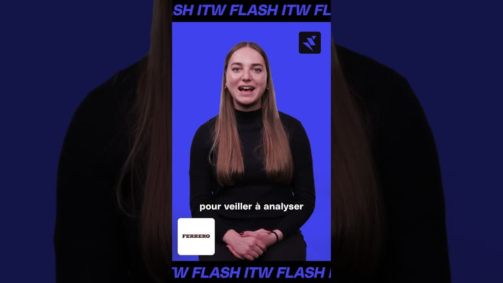 La Flash Interview de Quitterie, Alternante achat packaging chez Ferrero
