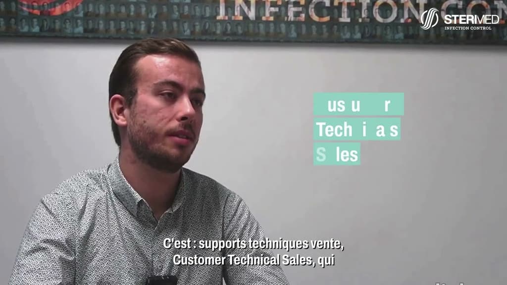 Découvrez le parcours de Gaël, Customer Technical Services Junior chez Sterimed à Amélie-les-Bains. 