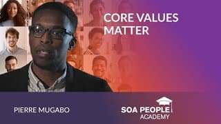 Pierre Mugabo explain the three things that made him decide to join SOA People. 
