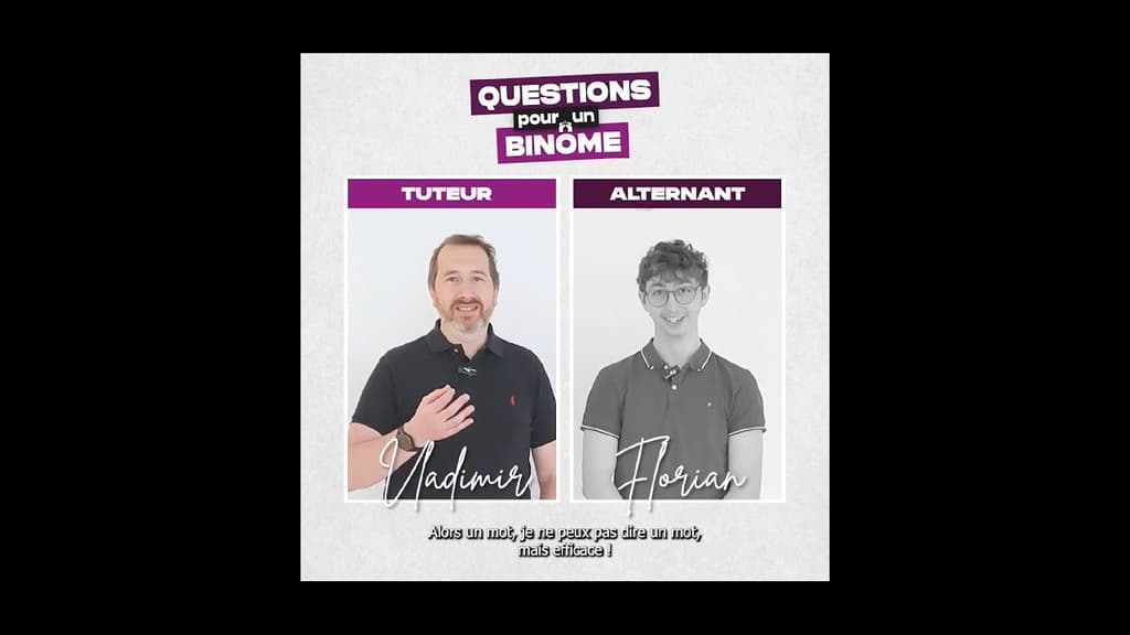 Paroles de collaborateurs, découvez nos duo tuteurs/alternants