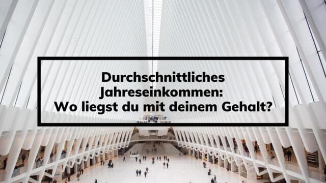 Durchschnittliches Jahreseinkommen