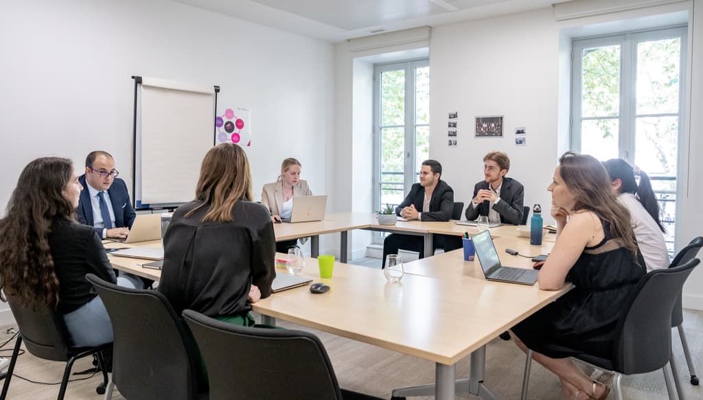 Une session de travail