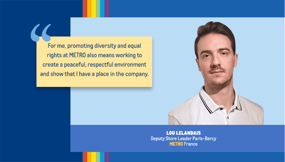 Lou Lelandais, Deputy Store Leader, Paris - Bercy - METRO France
