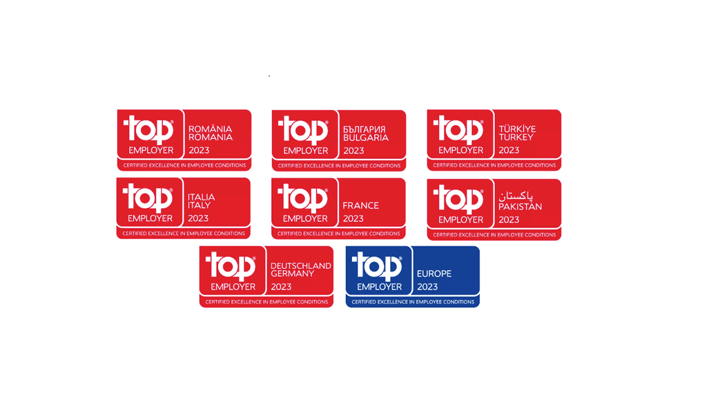 Our Top Employer 2023 certificate