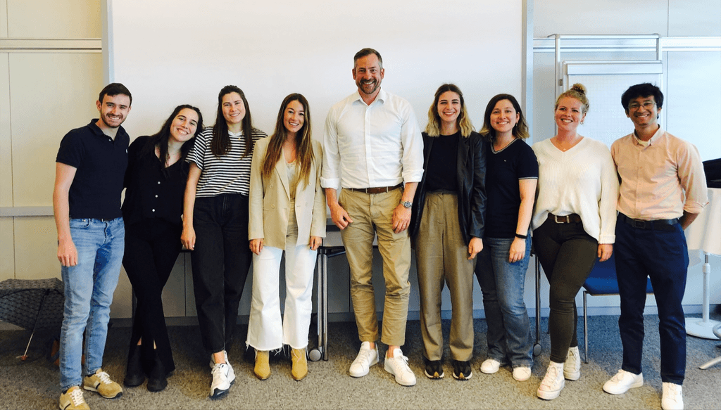 The training session of the Metro Potentials Group 8 with METRO AG CEO Dr. Steffen Greubel.