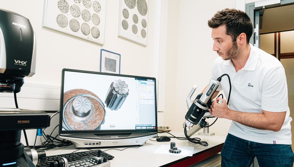 Videomicroscope bras articulé