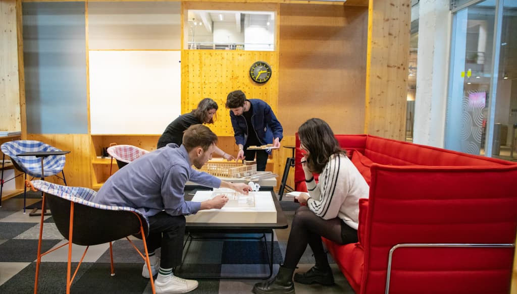 L'atelier : l'un nos espaces de travail collaboratif