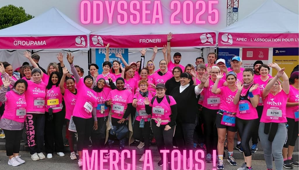 Nos participants à ODYSSEA BREST 2025 (course et marche en faveur de la recherche contre le cancer du sein)