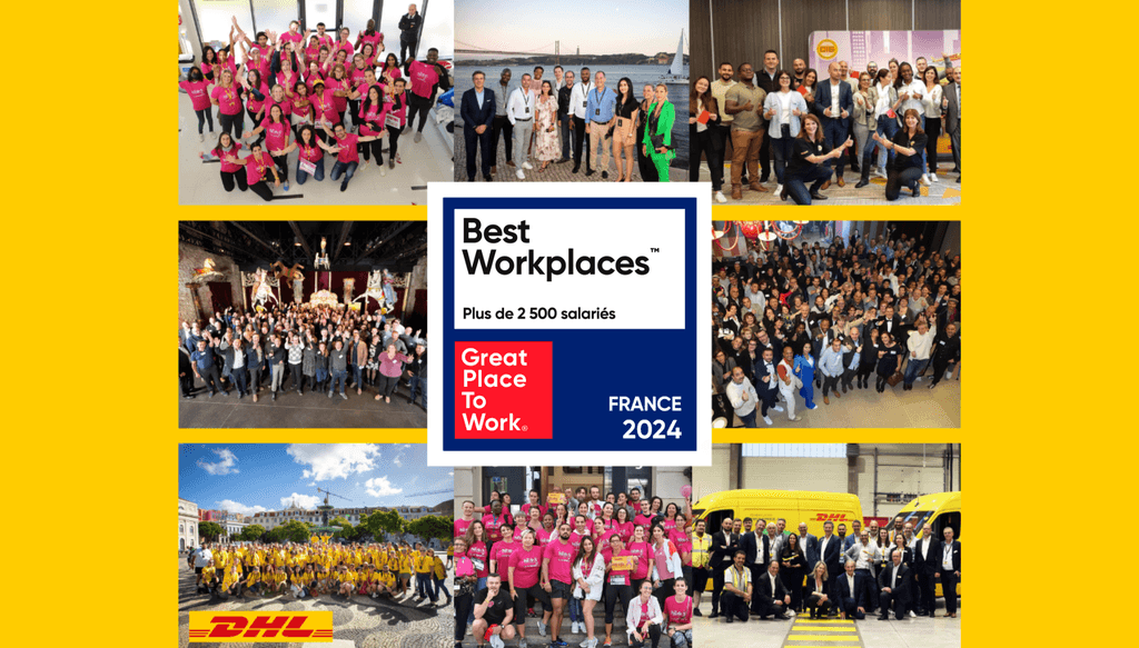 DHL Express est numéro 2 Great Place to Work en France