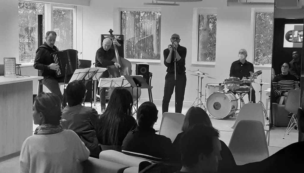 Un moment festif avec un concert ouvert à tous les collaborateurs